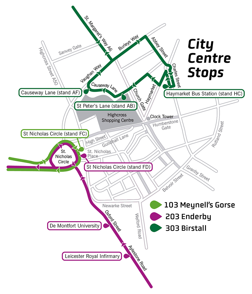Enderby Park & Ride Service 203 > Choose How You Move