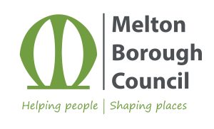 Melton Borough Council logo for Dino T-Reks partnership