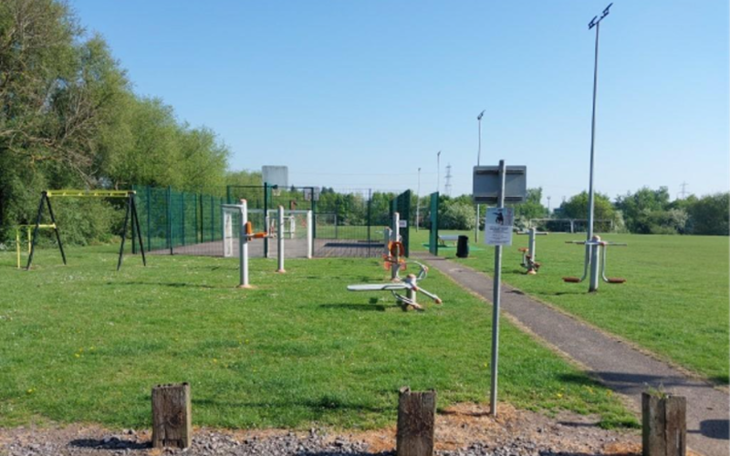 Spital Playing Field, Leicestershire, for the Dino T-Reks trails by Choose How You Move.