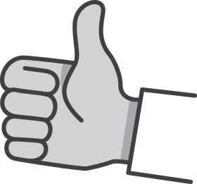 Thumbs up illustration