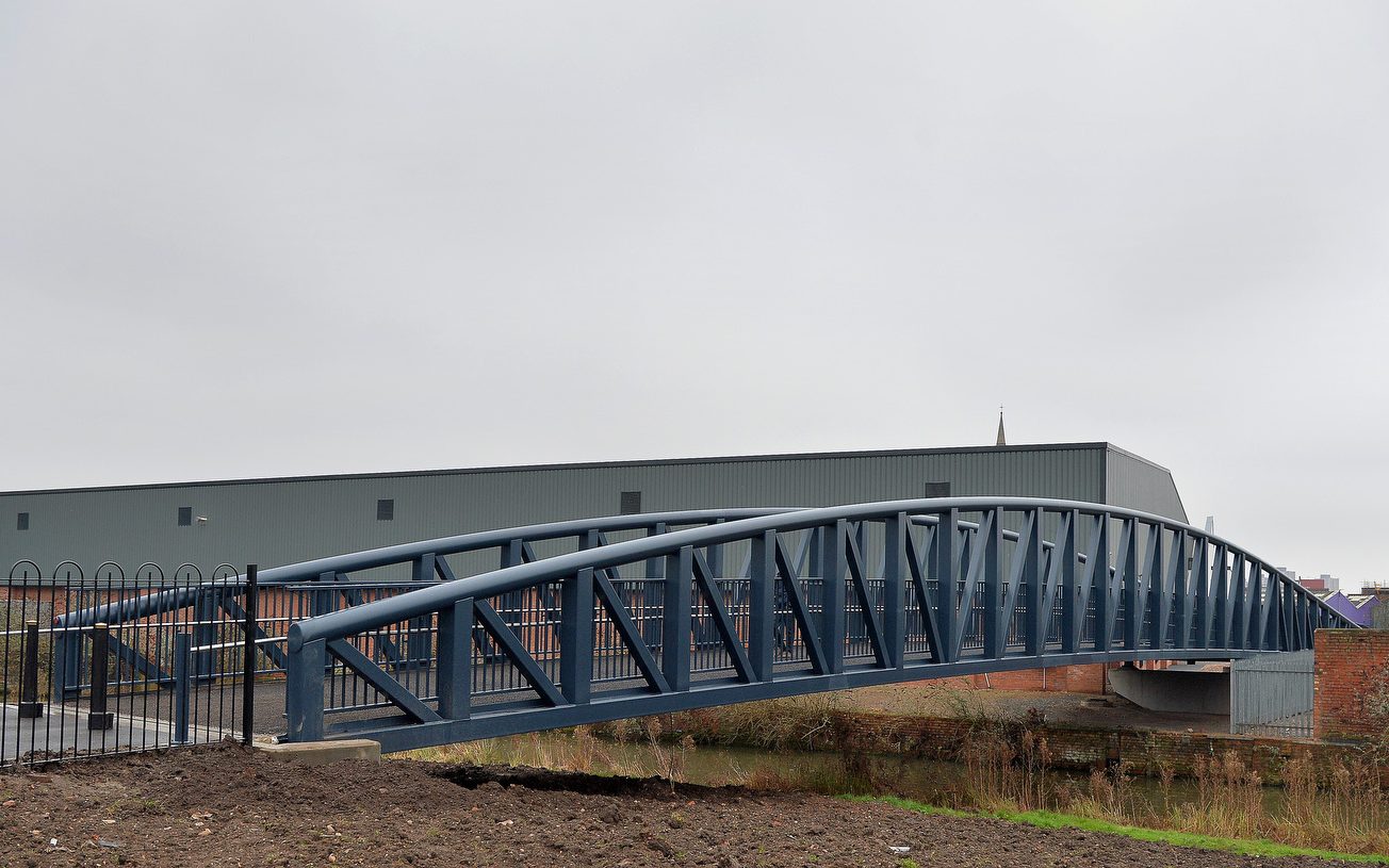 Charter Street bridge in Leicester.
