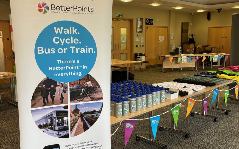 BetterPoints and community roadshows stand