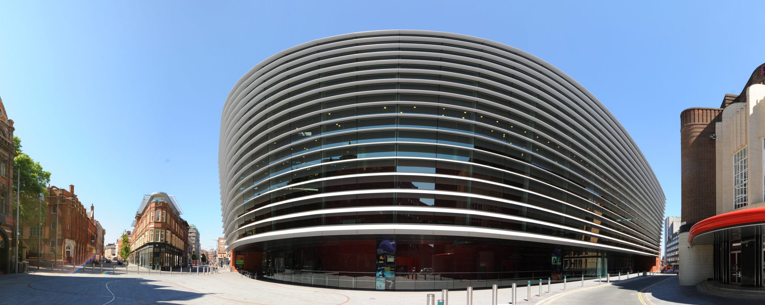 The Curve Theatre in Leicester city centre.