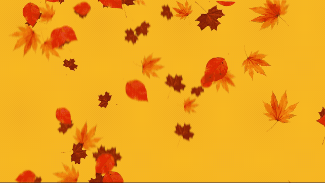 autumn leaves falling to the ground with a text reading "8 ways to active travel"